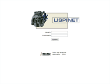 Tablet Screenshot of lispi.deutz.com.ar
